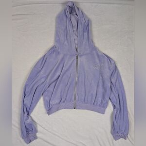 Lavender Hooded Sweatshirt